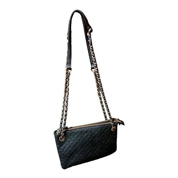BLACK SHOULDER STRAP HANDBAG - Picture 5 of 6